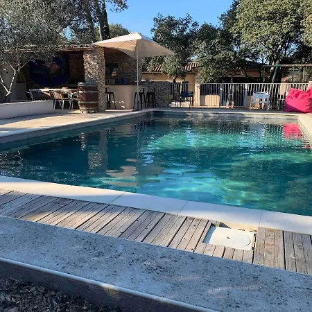 Garrigue Avec Piscine Quartier Planette à Villa *