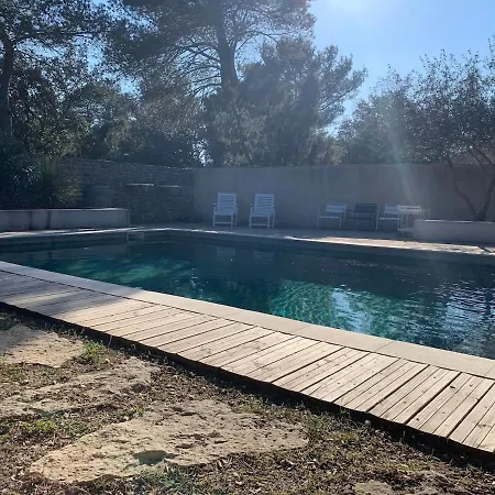 Garrigue Avec Piscine Quartier Planette à Nîmes